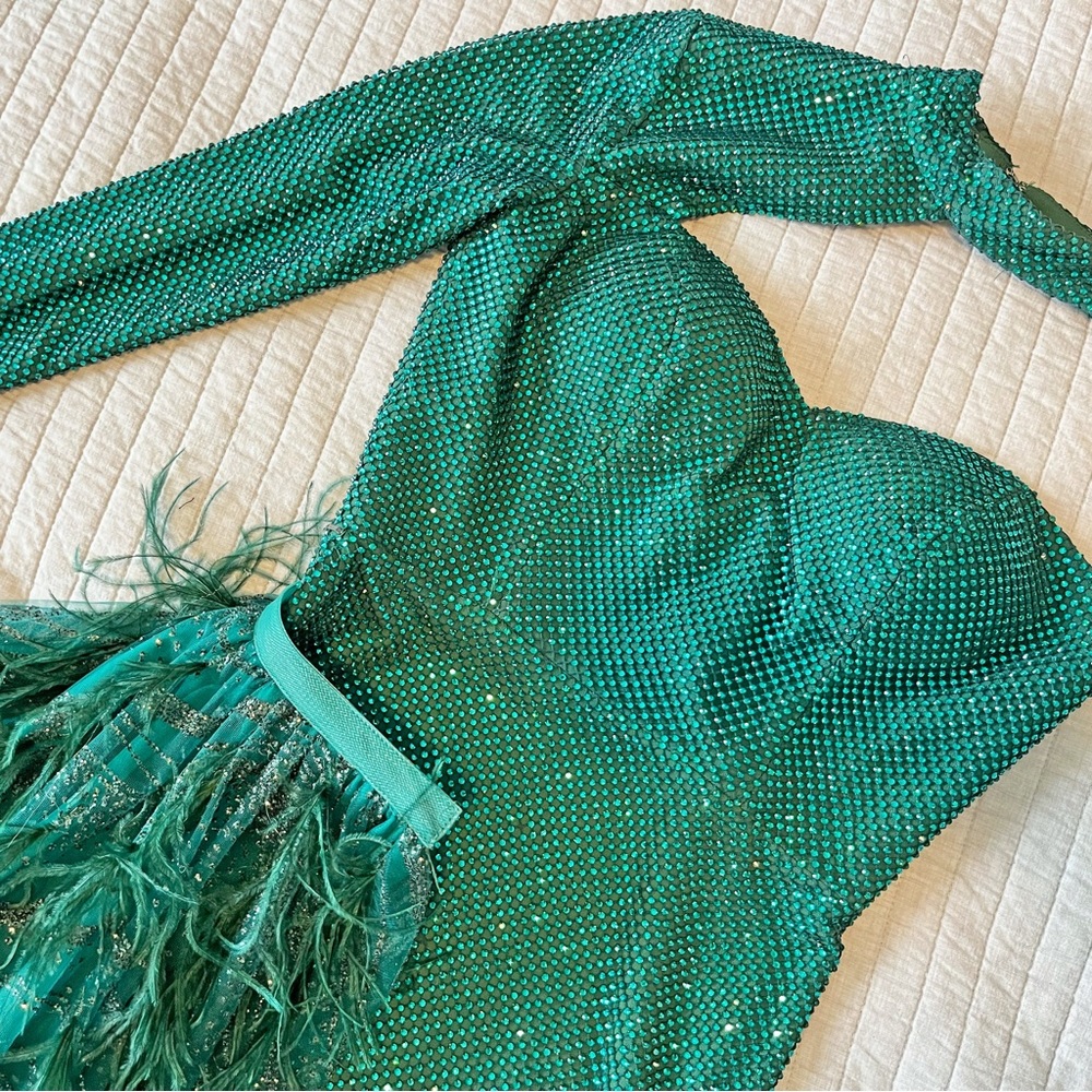 Portia & Scarlett Miss Earth Green Dress